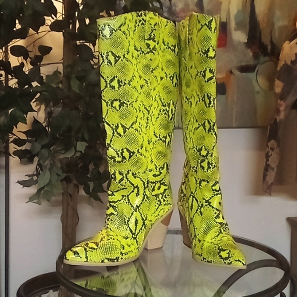 Unbranded Shoes - Sexy Snakeskin Western Boots EU size 44 (US 10.5)